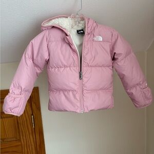 The North Face Pink Puffer Jacket